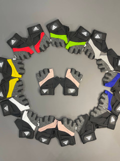 دستکش ورزشی زنانه مدل دو رنگ چسبی ادیداس کد 0337 Adidas